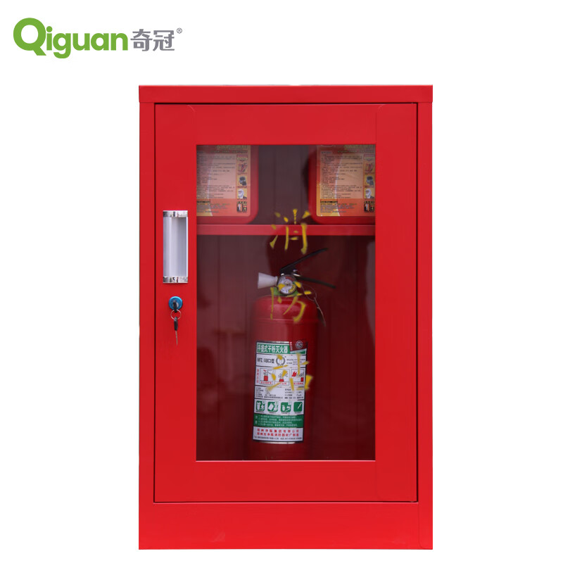 奇冠 QG-GZY-G137 消防柜  800*500*250mm 钢制 红色 组按（组）销售