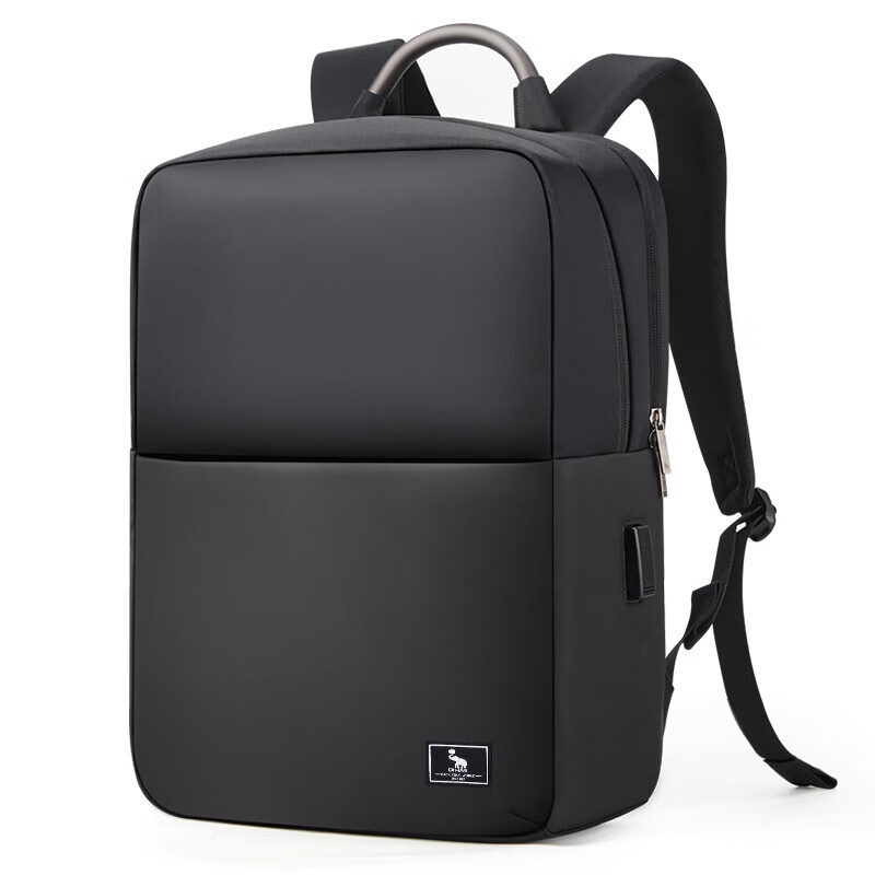 爱华仕 OCB4696 双肩包  男士商务电脑背包315*150*420mm 黑色 单位：个按（个）销售