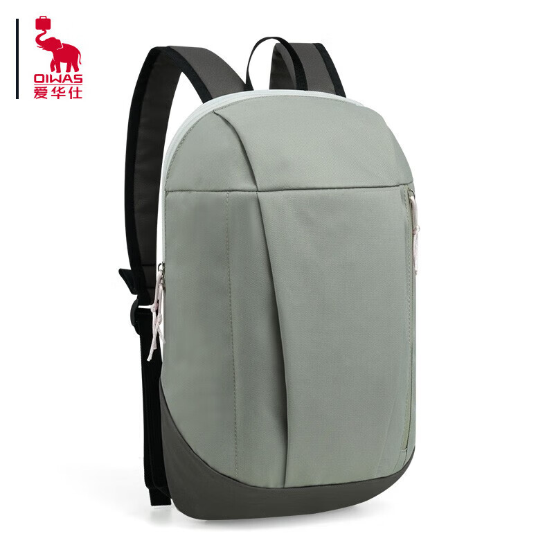 爱华仕 OCB4739 轻便小巧双肩包  灰色 210*110*400mm 约9.2L按（个）销售