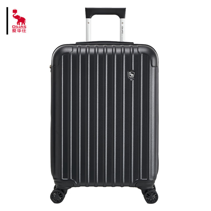 爱华仕 OCX6229A-20 行李箱  飞机轮登机箱 黑色 20英寸 385*240*510mm 47L按（个）销售