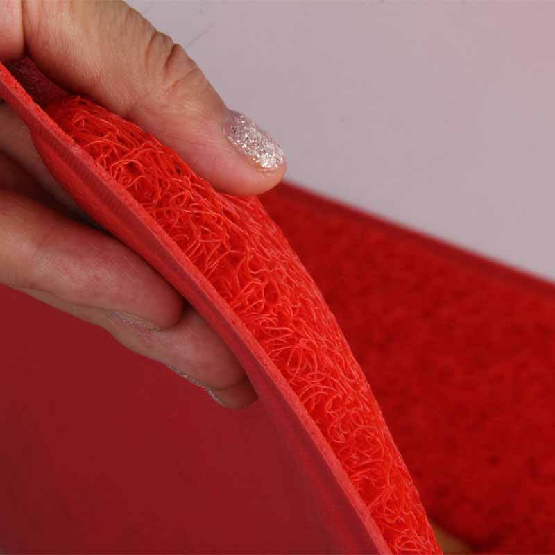 星辰创客 OQR-P01 丝圈地垫  欢迎光临1.2*1.8m 厚1.5cm 红色 张按（张）销售