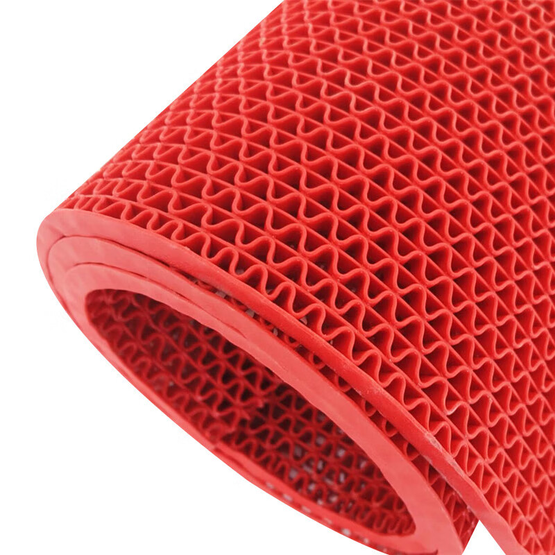 星辰创客 OAD-P04 s型镂空地垫 PVC垫 1.2*15m 厚4.5mm 红色 卷按(卷)销售 星辰创客 OAD-P04 s型镂空地垫 PVC垫 1.2*15m 厚4.5mm 红色 卷按(卷)销售