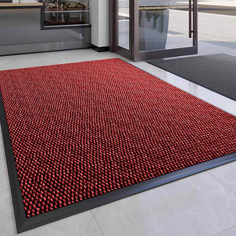 星辰创客 OAD-P05 除尘地毯  菠萝纹地垫  0.9*15m 厚4mm 深红 卷按（卷）销售