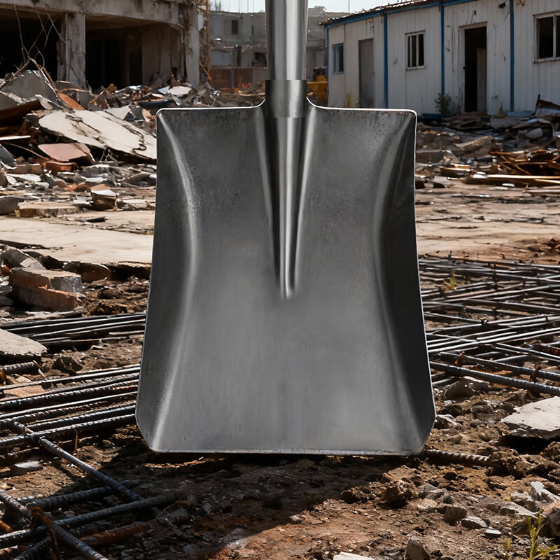 欧思卓 YMQ-F03 方头铁锹头  30*24.5cm 中号 本色 个按（个）销售