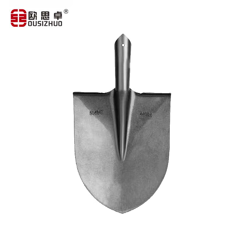 欧思卓 YMQ-J04 尖头铁锹头  30*23.5cm 中号 本色 个按（个）销售