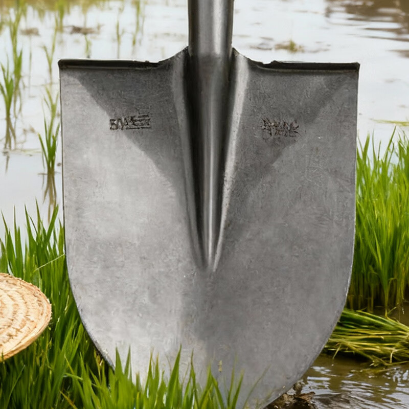 欧思卓 YMQ-J04 尖头铁锹头  30*23.5cm 中号 本色 个按（个）销售