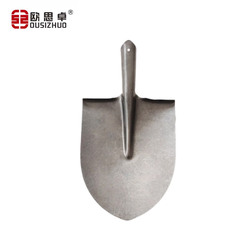 欧思卓 YMQ-J09 尖锹头  农用工具铁铲挖土 30*24cm 中号 本色 个按（个）销售