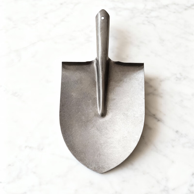 欧思卓 YMQ-J09 尖锹头  农用工具铁铲挖土 30*24cm 中号 本色 个按（个）销售