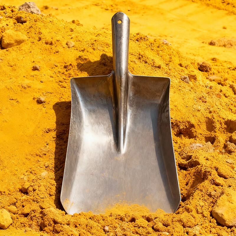 欧思卓 YMQ-F10 方锹头  农用工具铁铲挖土 30*24cm 中号 本色 个按（个）销售