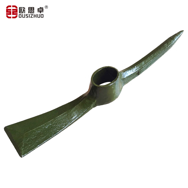 欧思卓 YMG-G01 十字镐头  战备镐农用十字镐镐头 1kg 小号 绿色 个按（个）销售