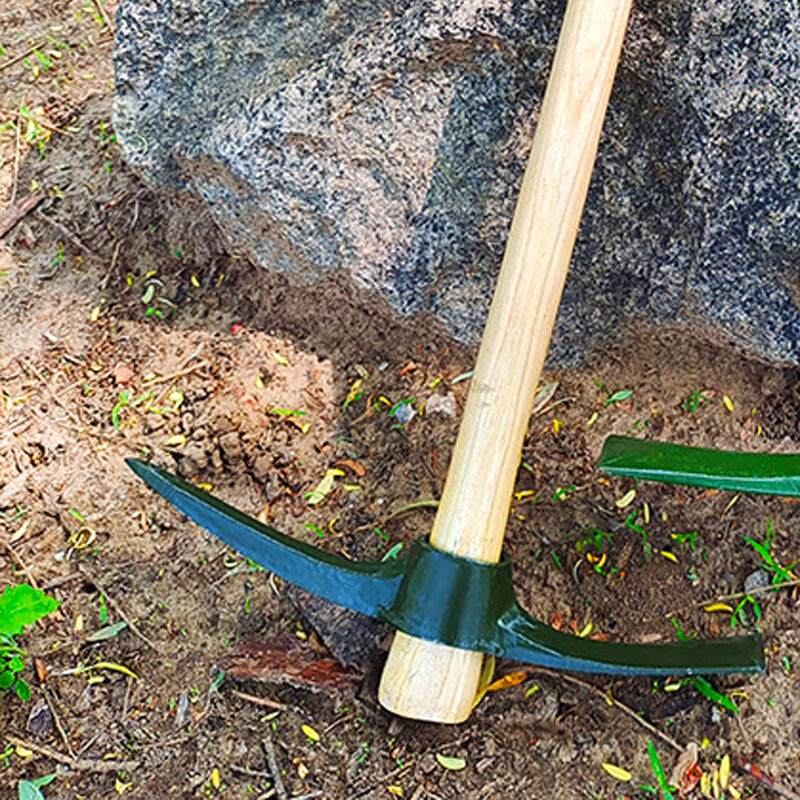 欧思卓 YMG-G01 十字镐头  战备镐农用十字镐镐头 1kg 小号 绿色 个按（个）销售