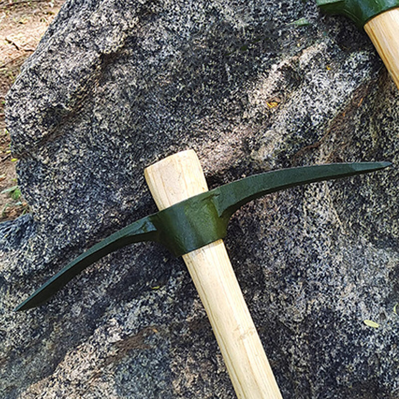 欧思卓 YMG-G01 十字镐头  战备镐农用十字镐镐头 1kg 小号 绿色 个按（个）销售