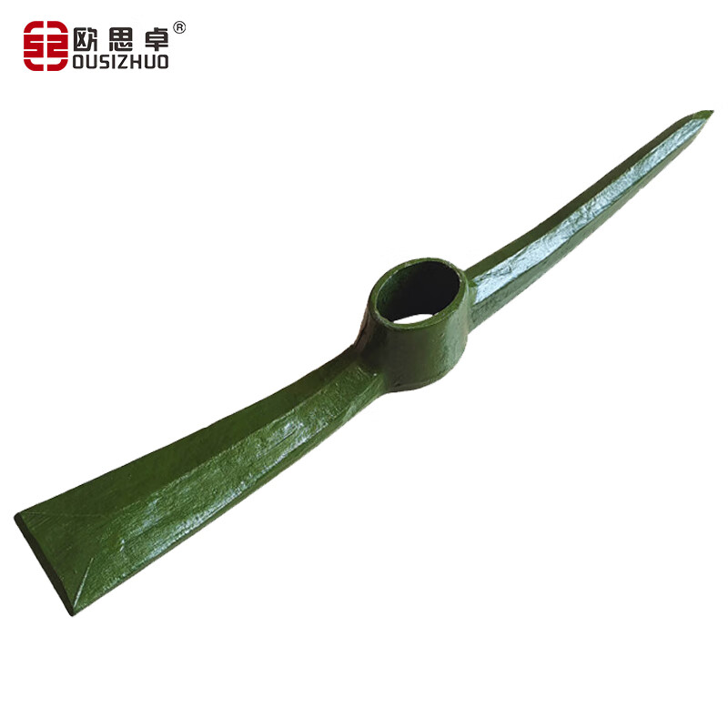 欧思卓 YMG-G02 十字镐头  战备镐农用十字镐镐头 2kg 大号 绿色 个按（个）销售