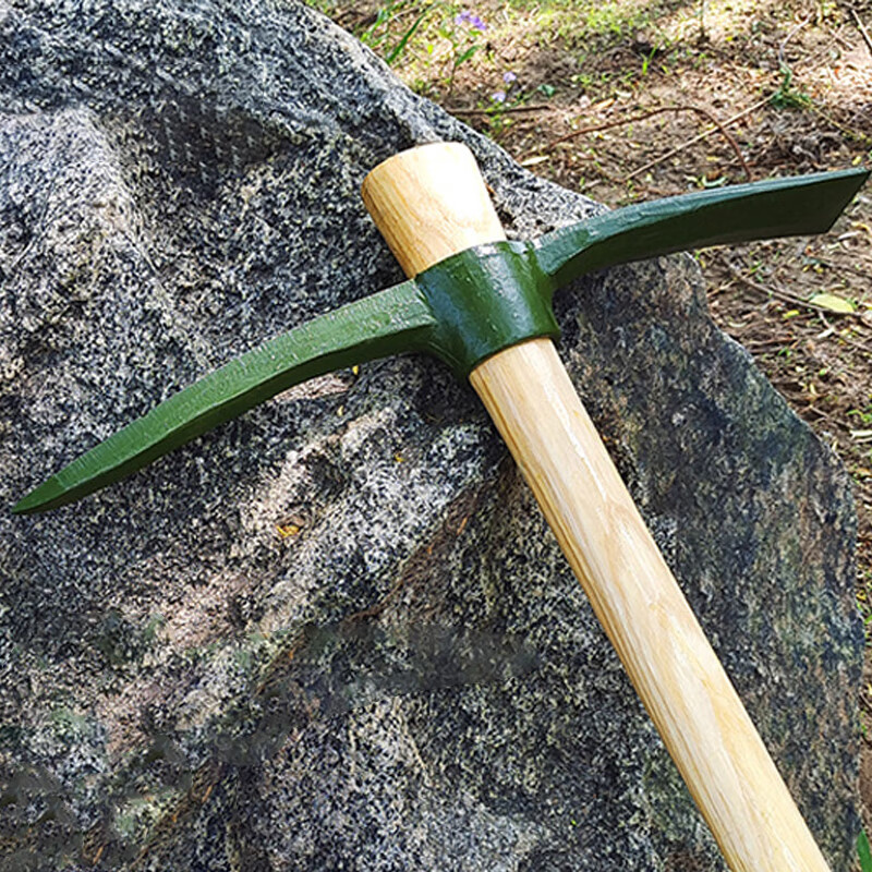 欧思卓 YMG-G02 十字镐头  战备镐农用十字镐镐头 2kg 大号 绿色 个按（个）销售