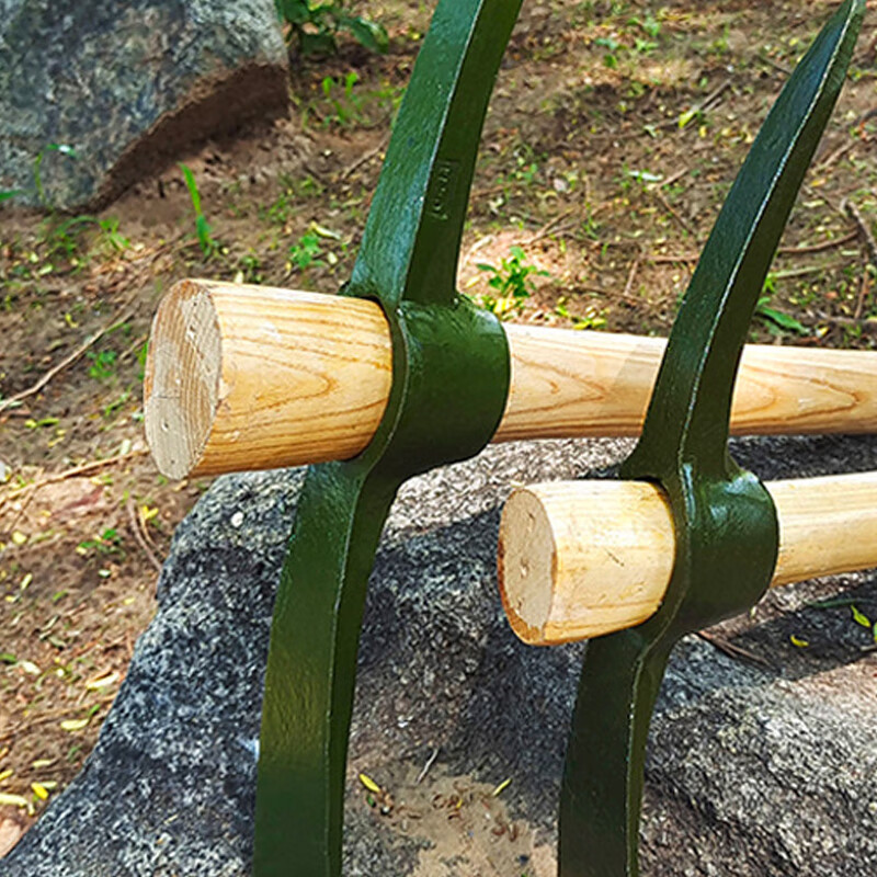 欧思卓 YMG-G03 十字镐镐柄  战备镐农用 55cm 小号 原色 个按（个）销售