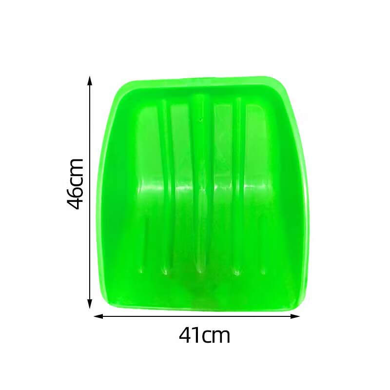欧思卓 YMQ-XY04 推雪铲  带杆塑料除雪推雪加金属片 41*46cm 1.2m杆 大号 绿色 个按（个）销售