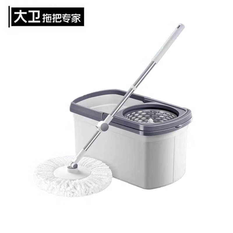 大卫 D10 旋转拖把  4头 36cm 杆伸缩99-127cm 单位：套按（套）销售