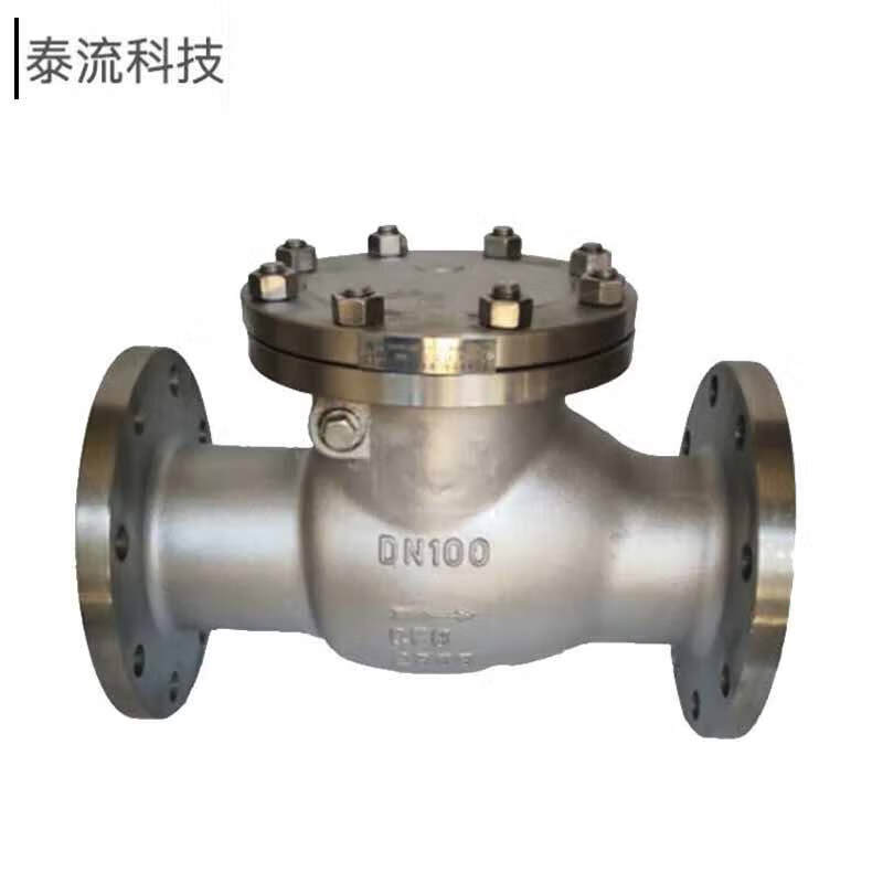 泰流科技 H44W-25P DN100 PN25 304不锈钢止回阀 个按（个·）销售