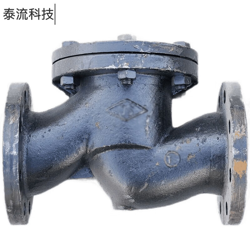 泰流科技 H41T-16Q DN100 PN16 法兰止回阀  （铁） 台按（个）销售