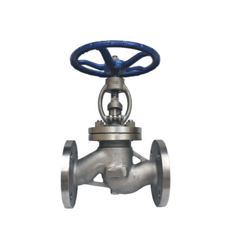 泰流科技 J41H-16P DN20 PN16 不锈钢法兰截止阀  台按（台）销售