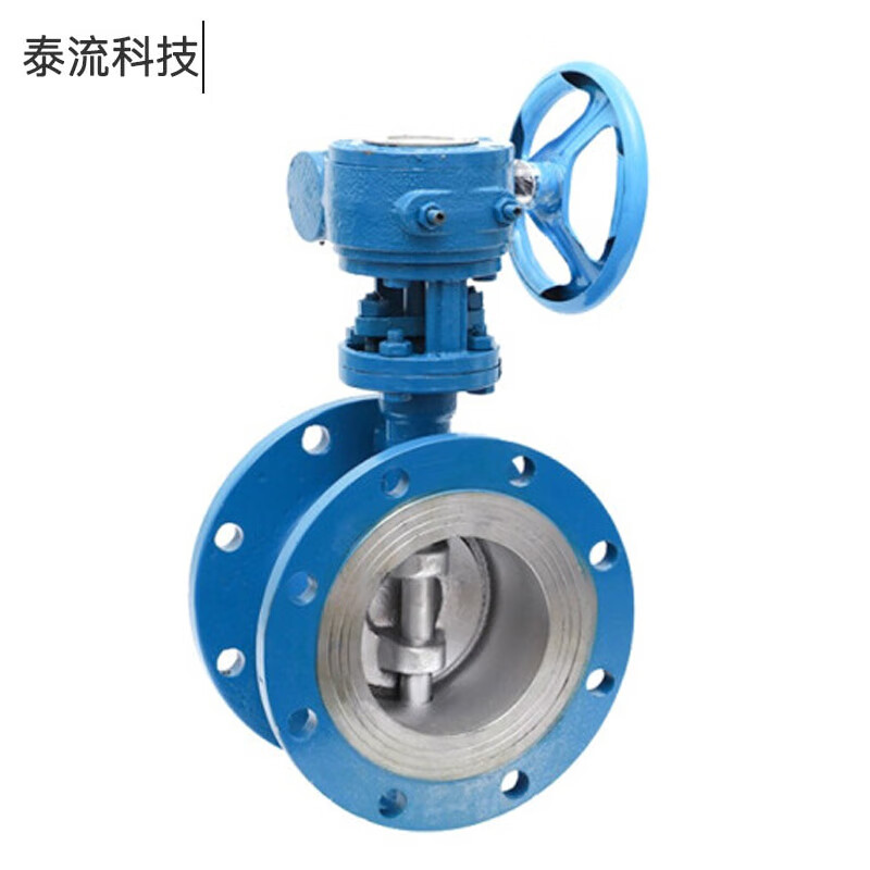泰流科技 D343H-16C DN100 PN16 碳钢法兰蝶阀  台按（个）销售