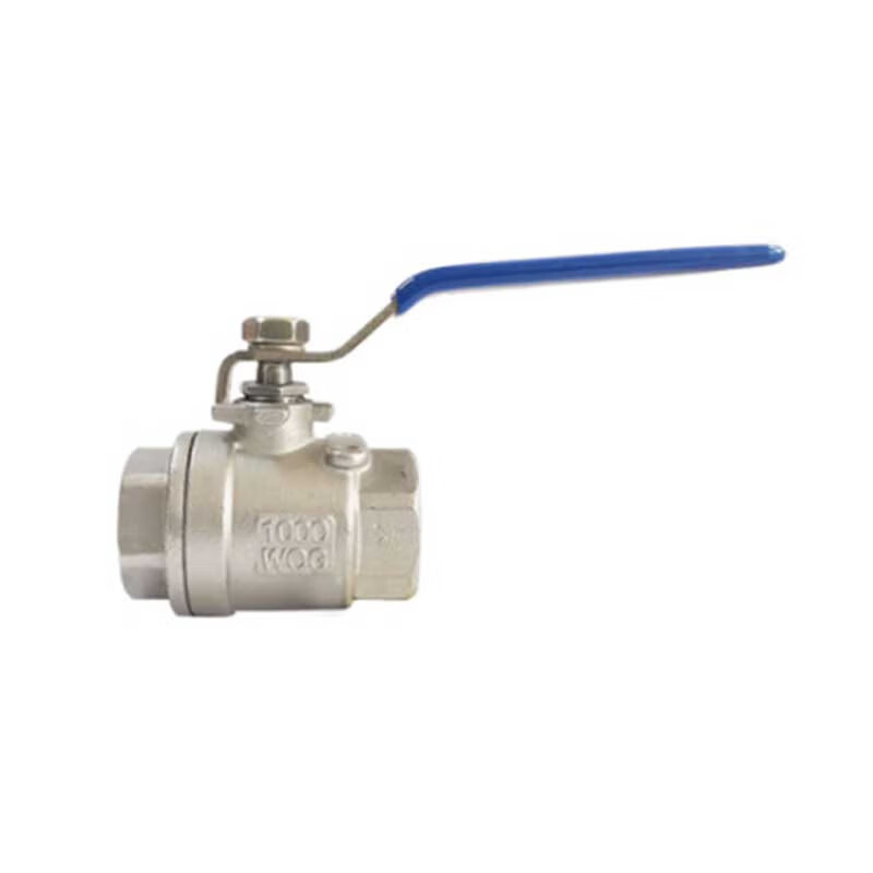 泰流科技 Q11F-10P DN65 PN10 304不锈钢两片式内螺纹球阀 台按（台）销售