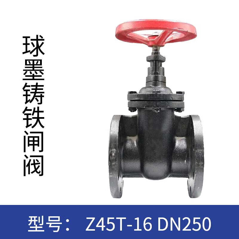 泰流科技 Z45T-16 DN250 PN16 球墨铸铁闸阀 台按(台)销售 泰流科技 Z45T-16 DN250 PN16 球墨铸铁闸阀 台按(台)销售