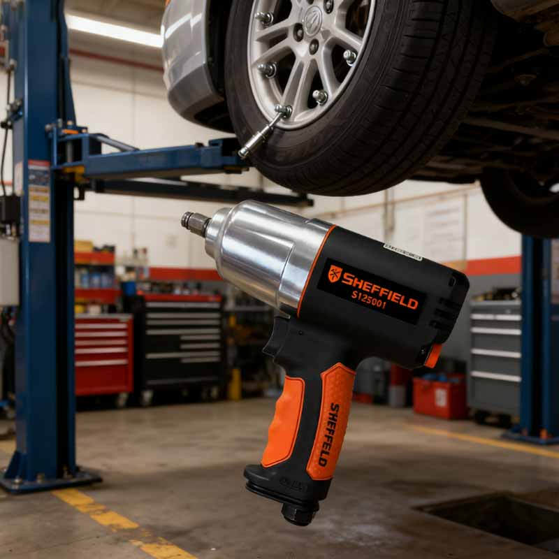 钢盾 S125001 气动扳手  3/8＂工业级复合材料工作扭矩393N.m 单位：个按（个）销售