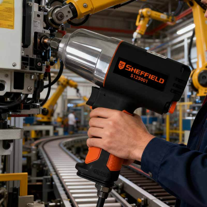 钢盾 S125001 气动扳手  3/8＂工业级复合材料工作扭矩393N.m 单位：个按（个）销售