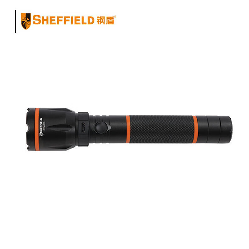 钢盾 S030018 充电手电筒  超亮铝合金 单位：个按（个）销售