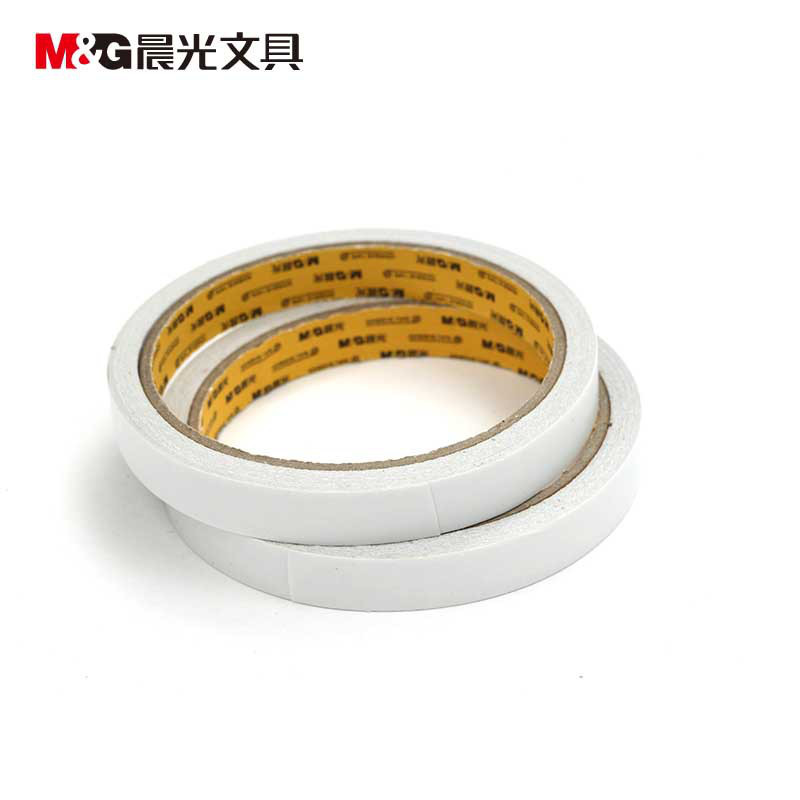 晨光 胶带 AJD97349 棉纸双面胶带 12mm*10y 2卷/袋