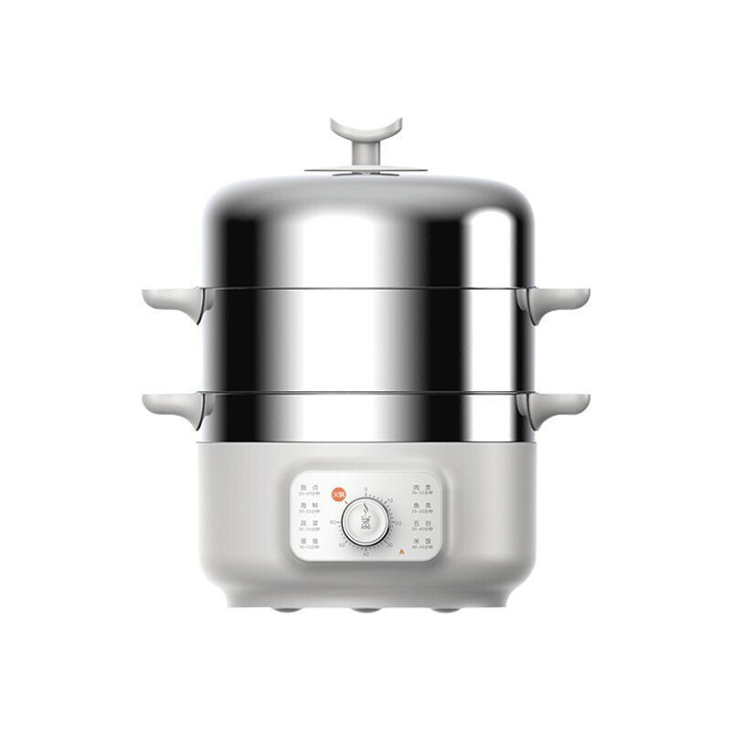 九阳r100-g10 多功能家用电蒸锅 10l 白色